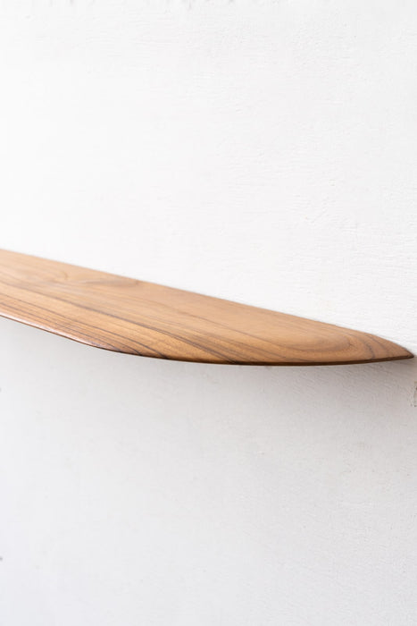 Teak Smooth shelf W900 | 棚受け一体型シェルフ ロング