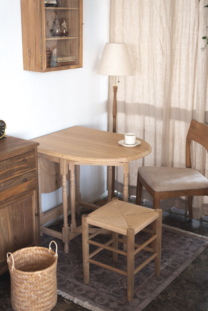 Coal Gateleg Table | ゲートレッグテーブル｜折りたたんで使える