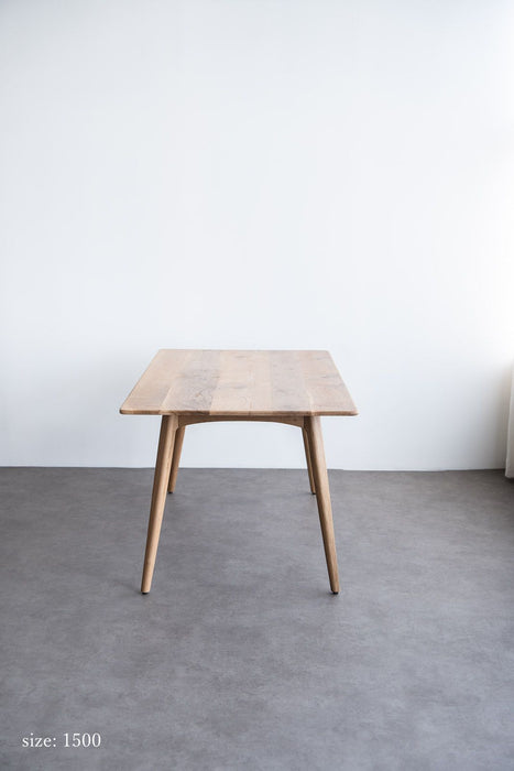 Oak テーパードレッグテーブル