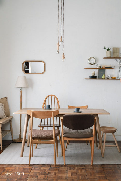 Oak テーパードレッグテーブル