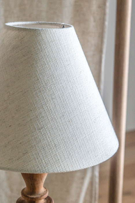 Rustic Wood Table Light 