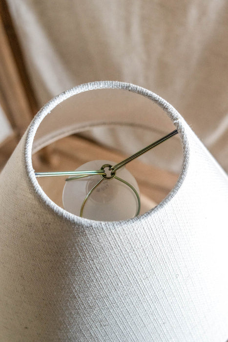 Rustic Wood Table Light 