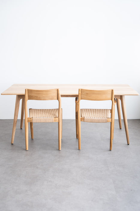 Teak ダイニングチェア ペーパーコード | ナチュラル