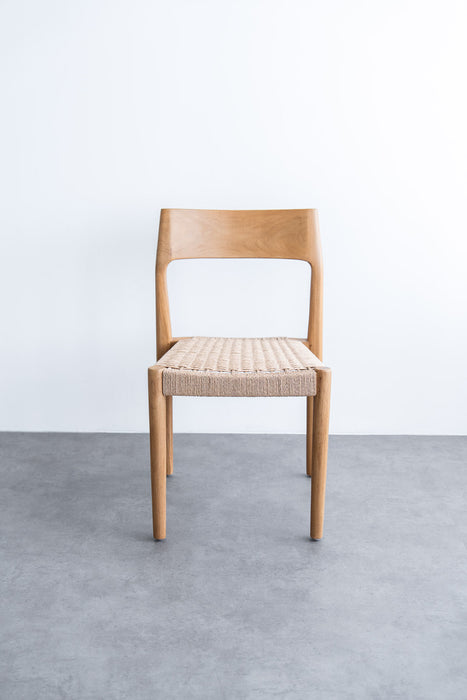 Teak ダイニングチェア ペーパーコード | ナチュラル