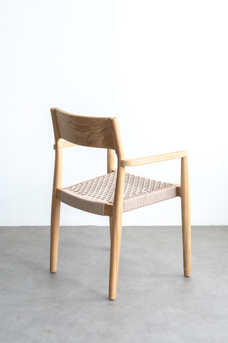 Teak ダイニングチェア ロープ | ナチュラル