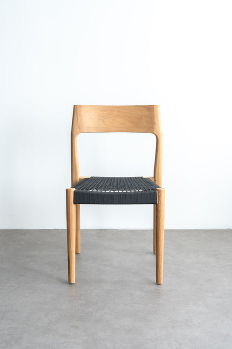 Teak ダイニングチェア ロープ | ナチュラル