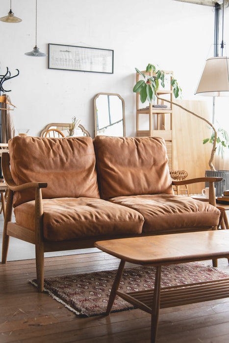 Flow 1P Sofa Oil Leather