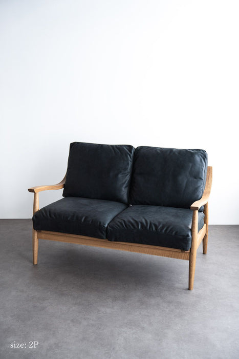 Flow 1P Sofa Oil Leather