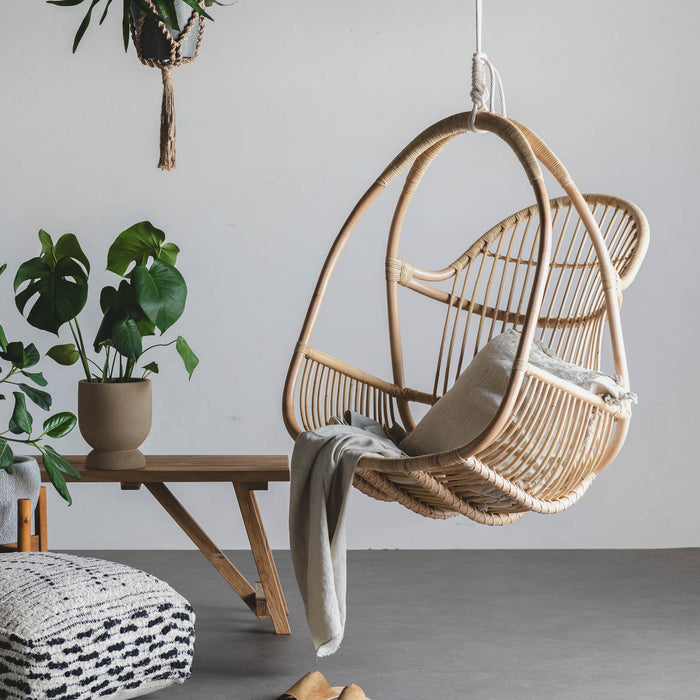 hanging rattan chair