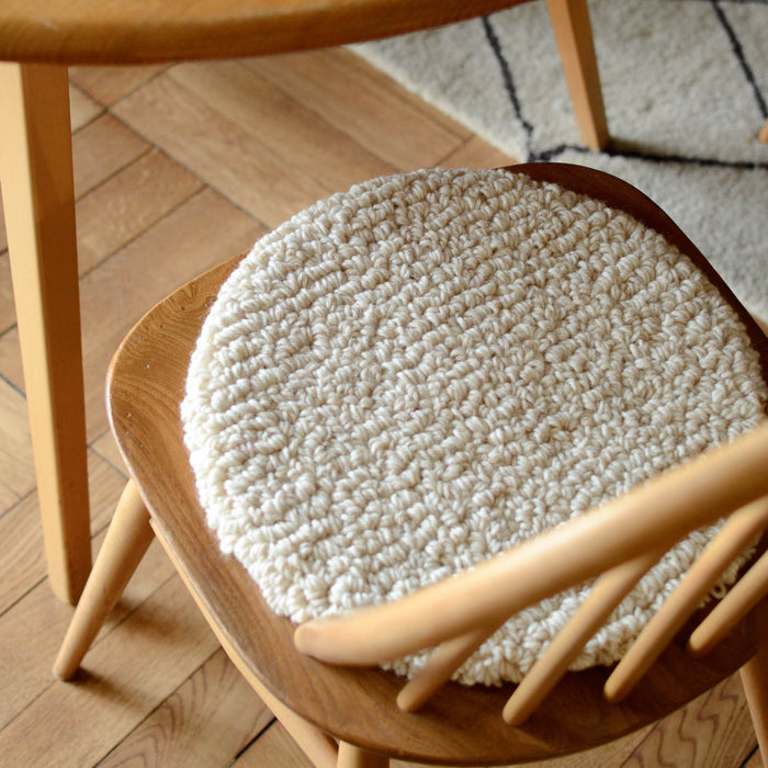 natural sheep chair mat