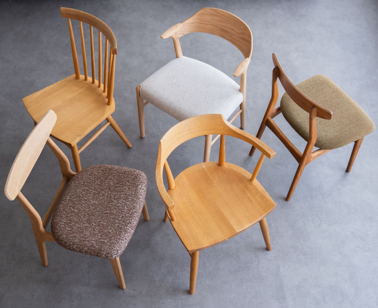 座る時間を、心地よく | Chair Collection — New & Renewed