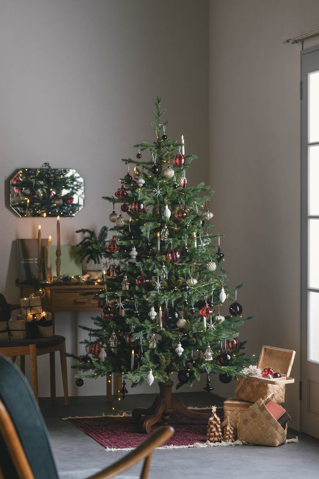 out           トライアングルXmasツリー✩⡱ Amazon.co.jp: ニトリ(NITORI) オーナメントツリー ウッド