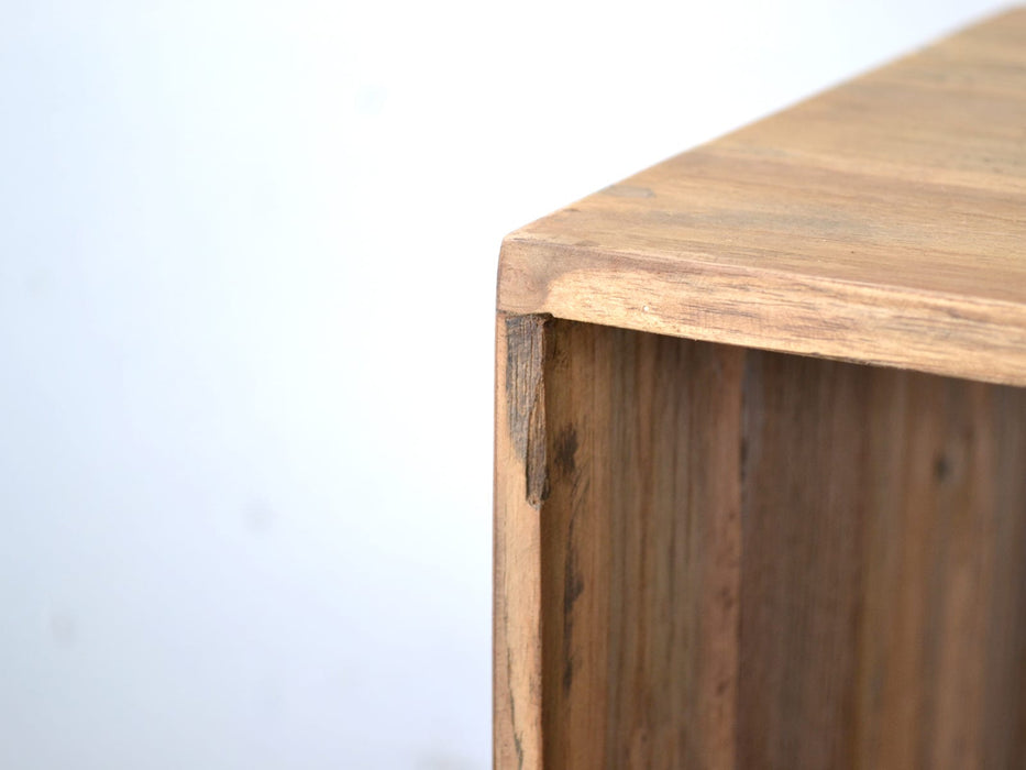 Rustic wood shelf