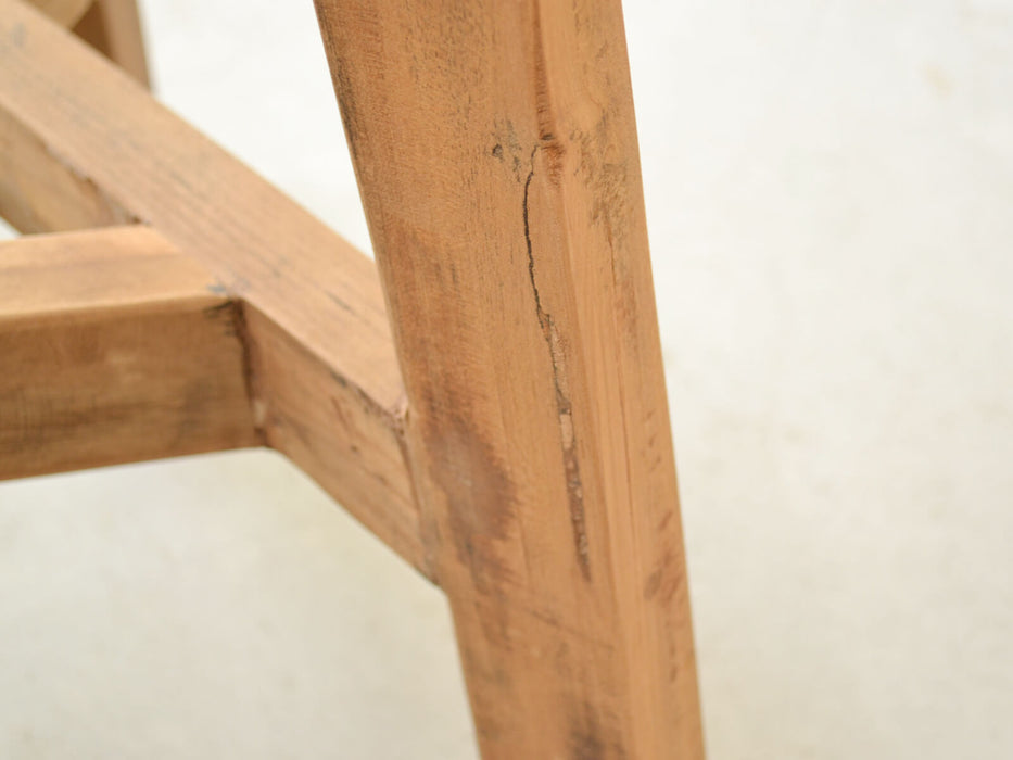 Rustic Wood round stool