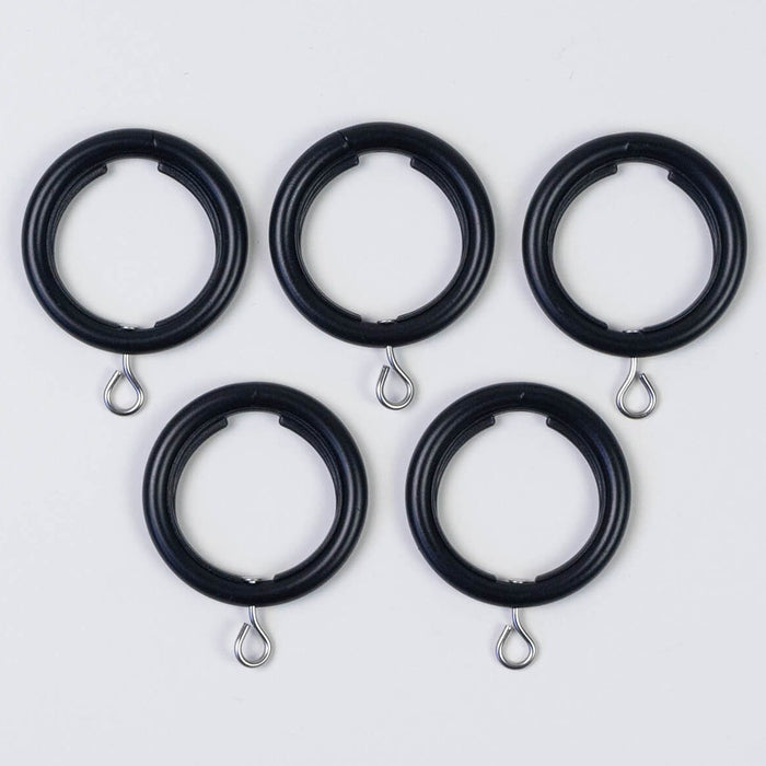 curtain ring (black)