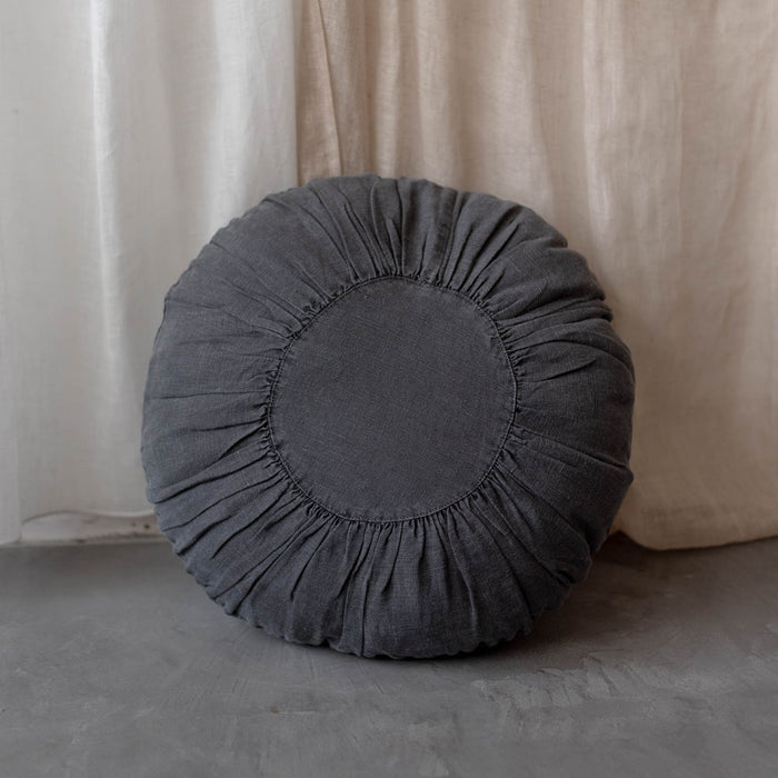 Linen Round Cushion