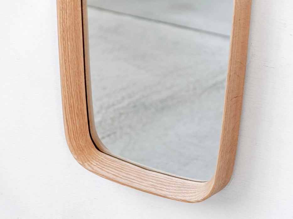 Oak frame mirror Long