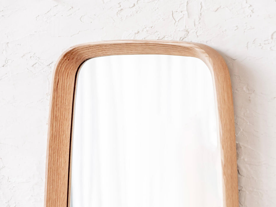 Oak frame mirror Long