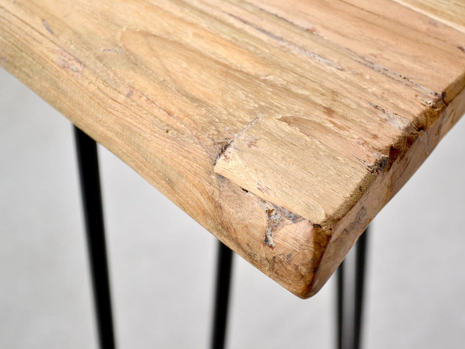 Rustic Wood ナチュラルコンソールテーブル