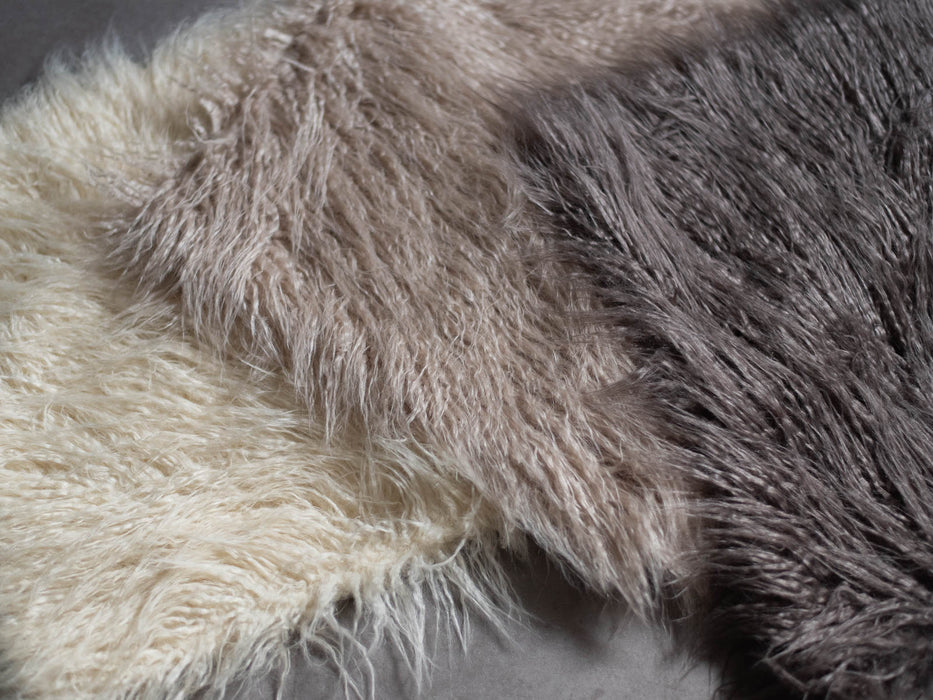 Eco fur cushion cover