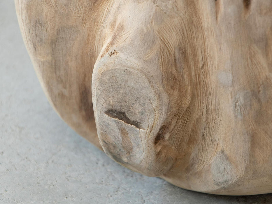 质朴的木质底座对象葫芦