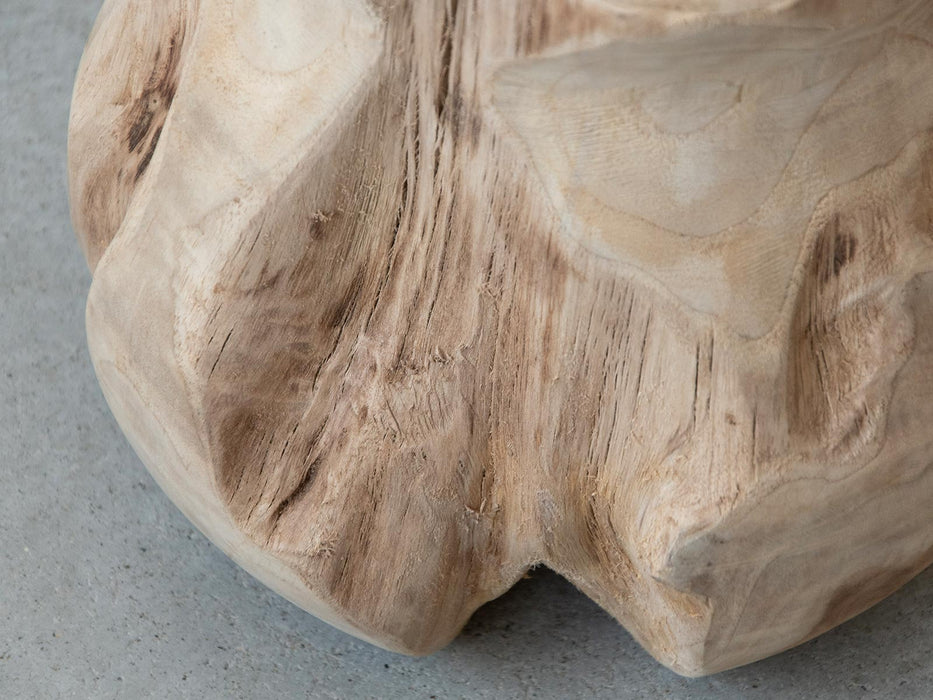 Rustic Wood base object Gourd