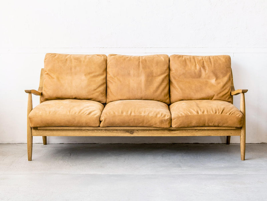Flow sofa oil leather