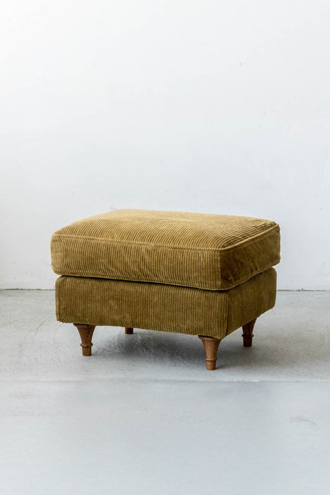 Gino オットマン コーデュロイ/ツイード