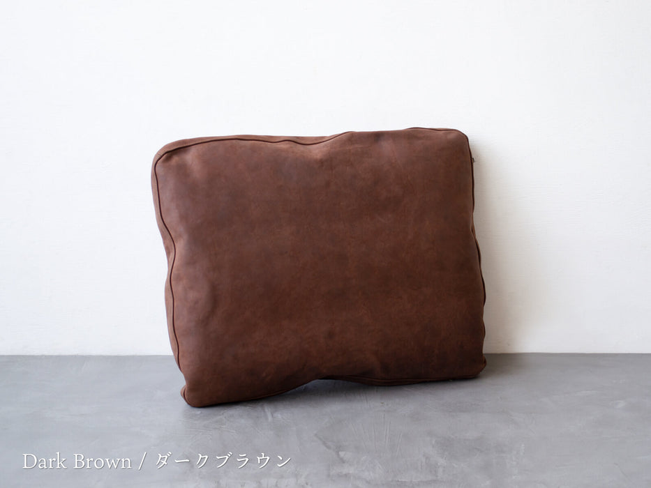 Gino leather side cushions