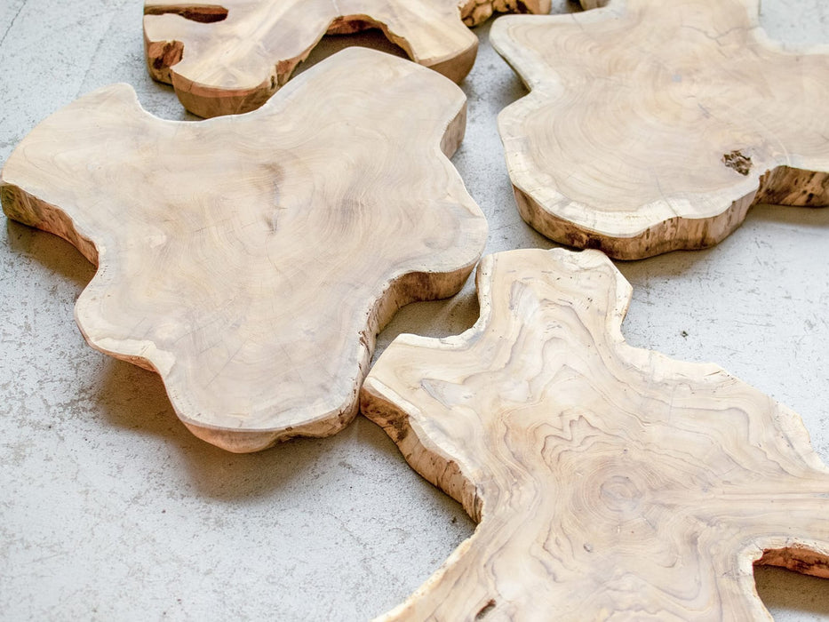 Rustic Wood star table