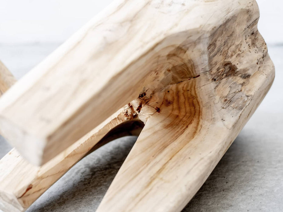 アントリー Rustic Wood ログスツール 木製スツール個体差のある一点物