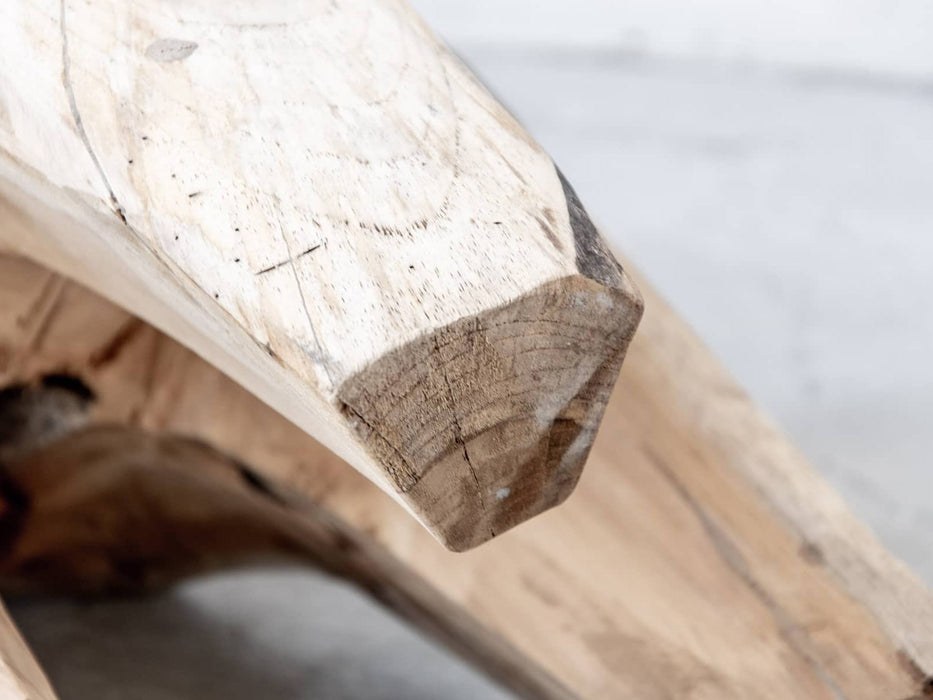Rustic Wood log stool