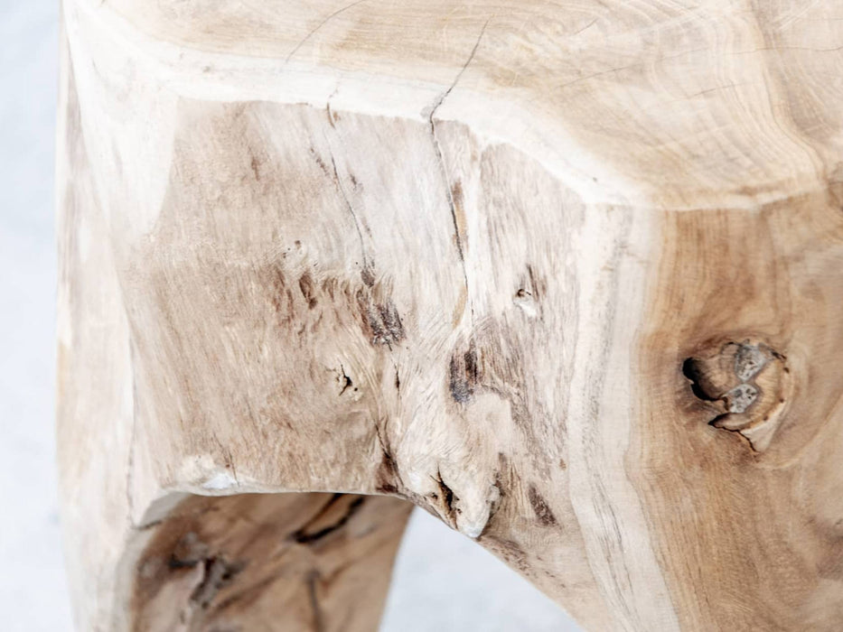 アントリー Rustic Wood ログスツール 木製スツール個体差のある一点物
