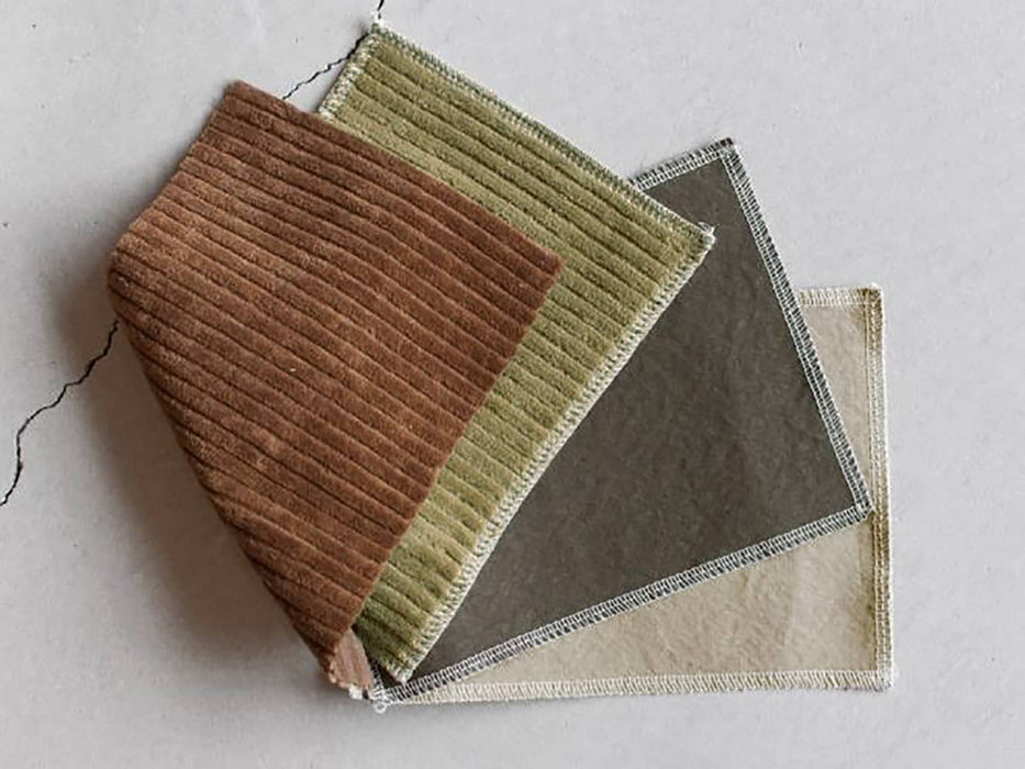 Flow free fabric samples